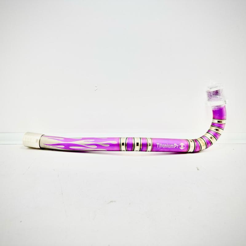 Cổ pô titan 27 full nhám Hồng wave dream nhỏ