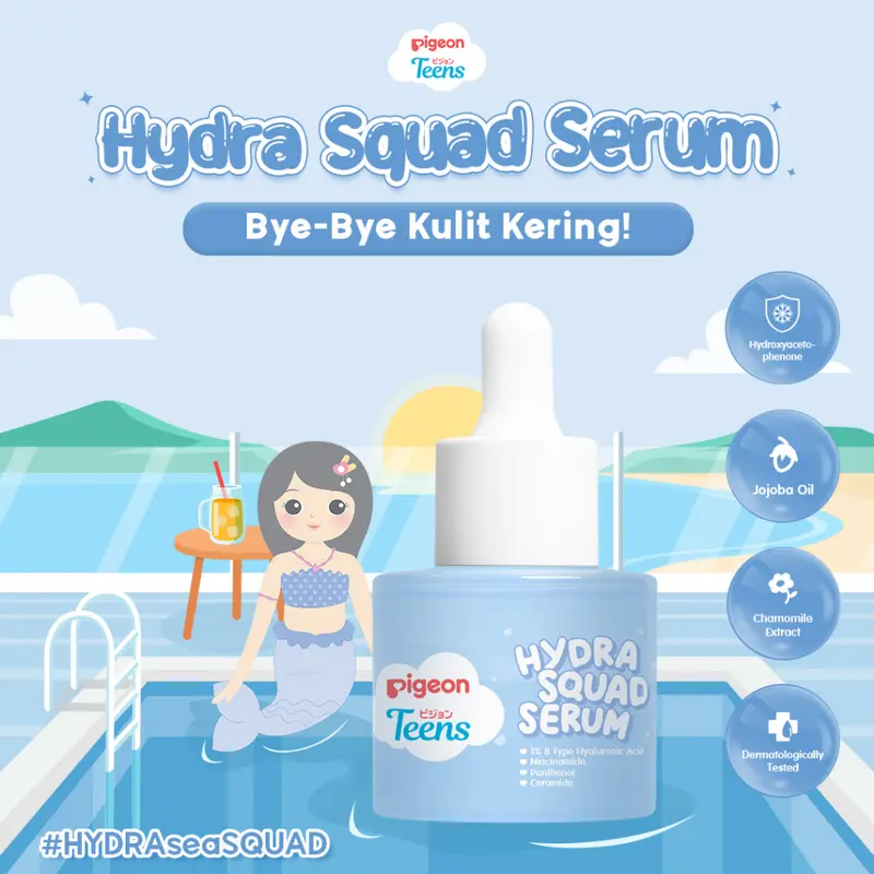 Pigeon Teens 1 Paket Lengkap Skincare Kulit Kering 3