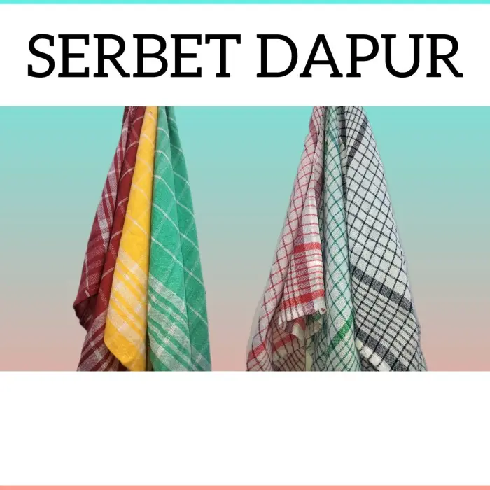 Kain Lap/Serbet Dapur Serbaguna Cleaning
