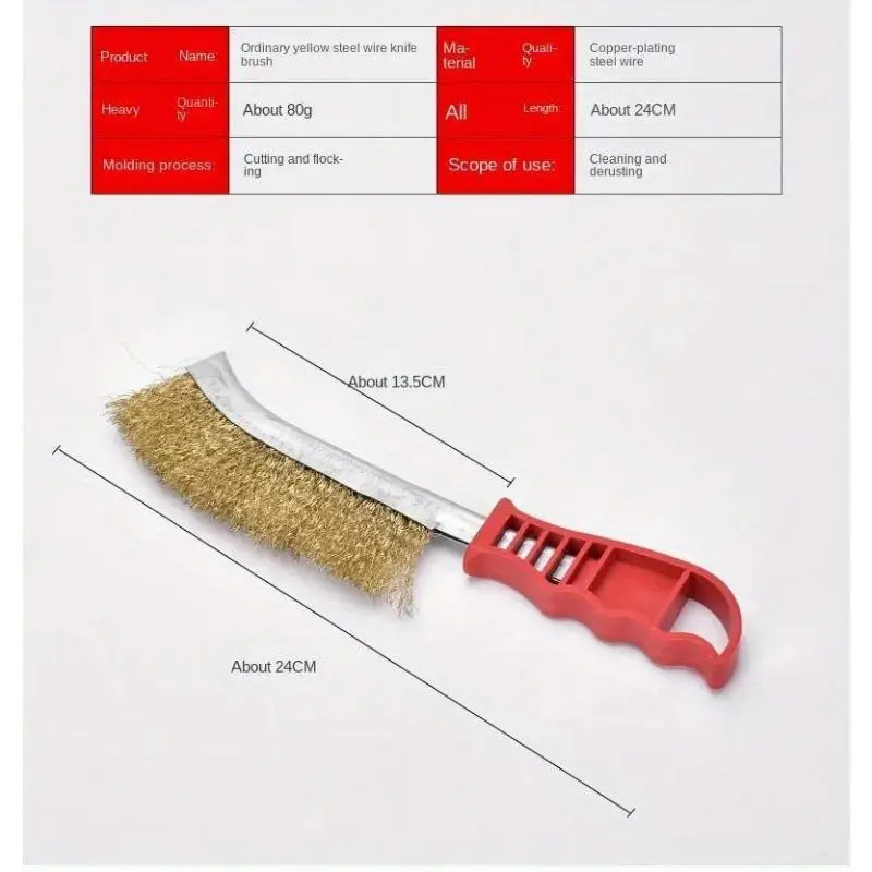 Multifunctional Barbecue Cleaning Brush, 1 Count Long Handle Barbecue Cleaning Tool, Kitchen Cleaning Tool for Home Dining Room Barbecue 5