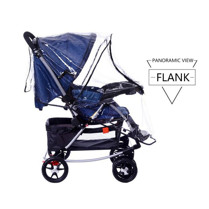 Baby Stroller Weather Shield, Waterproof Baby Stroller Rain Cover, Windproof Baby Stroller Windshield, Warm Baby Stroller Cover, Stroller Accessories 3