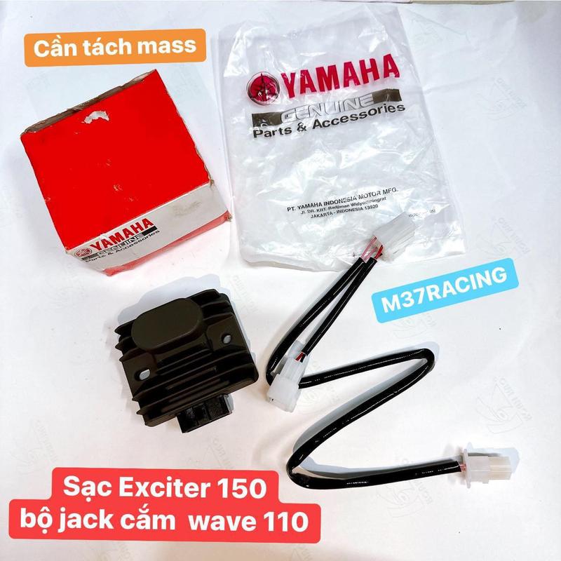 Sạc Exciter 150 - 155 chính hãng Yamaha Lắp Wave 110 - Wave 50cc - Ex 135 - Si ...Phụ kiện Phụ tùng
