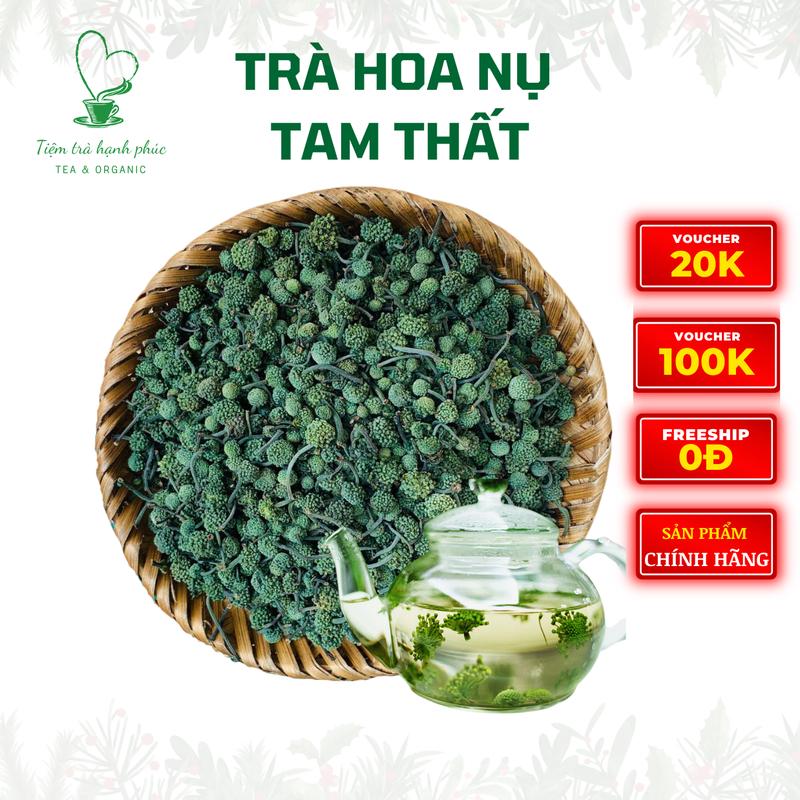Nụ Tam Thất Sấy Tươi Pha Trà - 100 Gram Nụ Bao Tử Xanh, Non, Thơm, Nước Trà Tea Chè Sen Hoa Sen Tâm Sen Hạt Sen