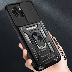 SINAR CASING ARMOR TRANSFORMER COMPATIBLE WITH ITEL S23 S23 PLUS S24 4G CASE AMROR SLID+RING PROTECTOR KAMERA  ROBOT HARDCASE