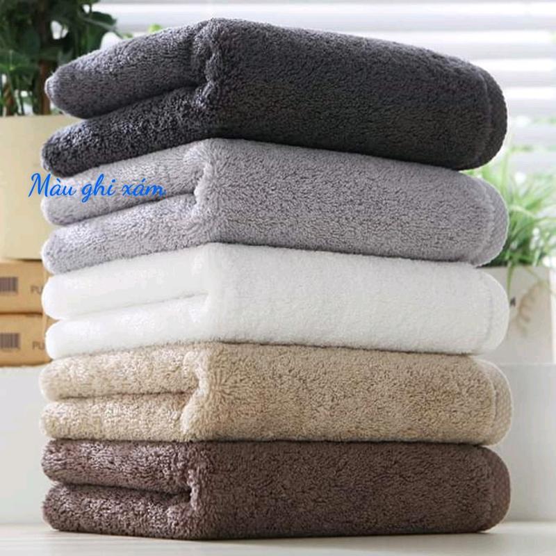 KHĂN TẮM KHÁCH SẠN SIZE 70X140CM Chất thấm hút Phòng tắm Mềm Có thể tái sử dụng 2