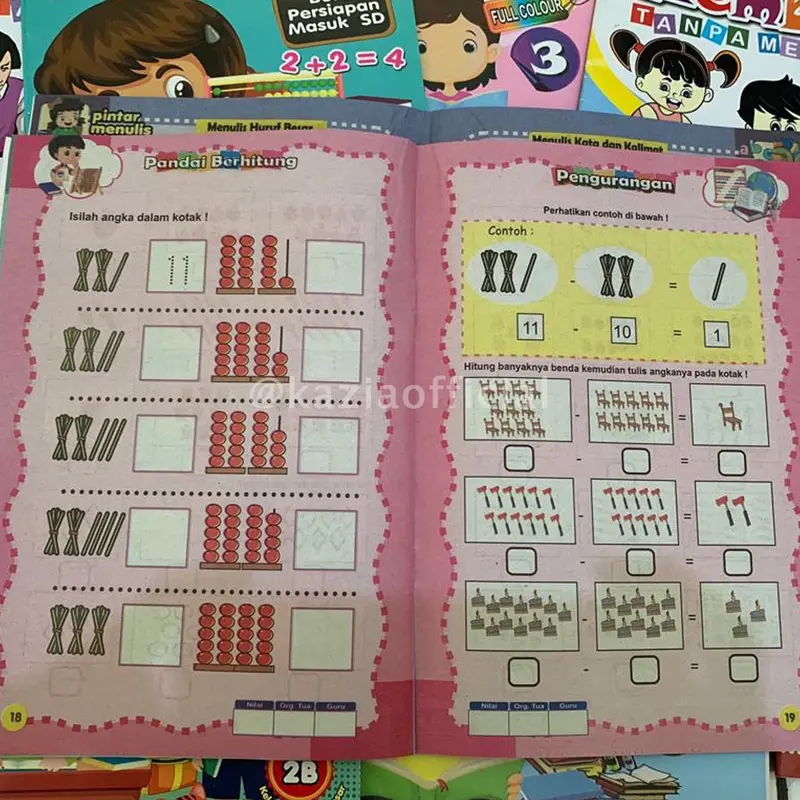 Buku Edukasi Belajar Calistung 5