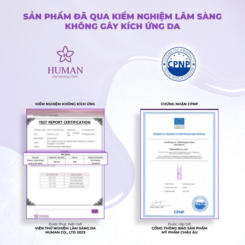 [KOL] - Tinh Chất Dịch Lọc Ốc Sên Hỗ Trợ Làm Dịu Và Hỗ Trợ Phục Hồi Dành Cho Da Dầu Mụn, Nhạy CảmTIA'M Snail & Azulene Water Essence 180ML Nữ 6