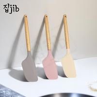 Gambar [HOMETHINGS.ID] JIB Premium Silicone Scrapper Cafe Edition / Silicone Utensil / Kitchen Tools / Scraper Silikon Anti Lengket Tahan Panas - CHOCO MALT dari JIB Indonesia Kota Bogor 3 Tokopedia