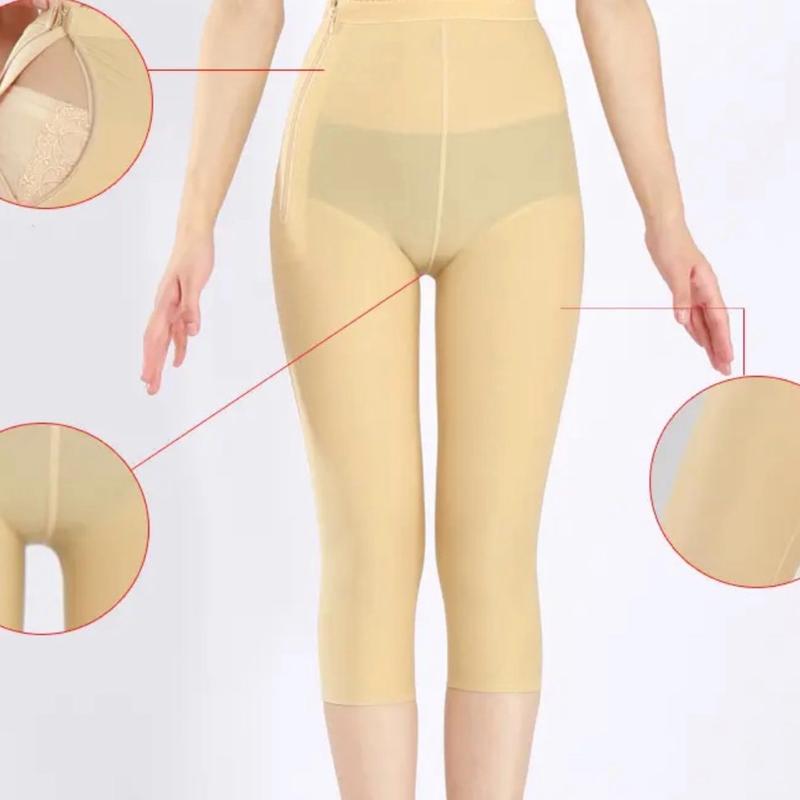 Quần định hình đùi, bắp chân sau hút mỡ 1 lớp kháng khuẩn dễ mặc giản sưng phù đau nhức sau phẫu thuật cho nữ - Women, Thun 2