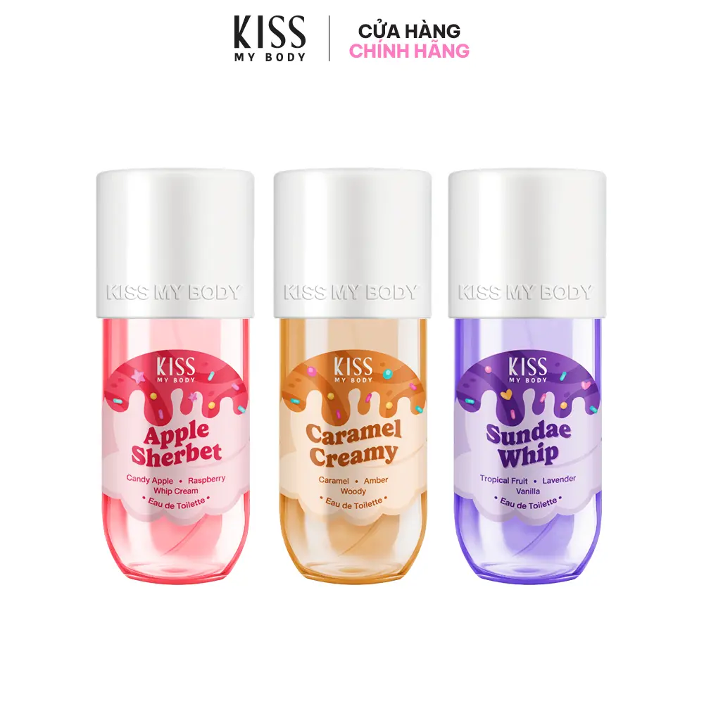 Xịt Thơm Toàn Thân Hương Nước Hoa Kiss My Body Eau De Toilette 88ml - Sweet Party Collection