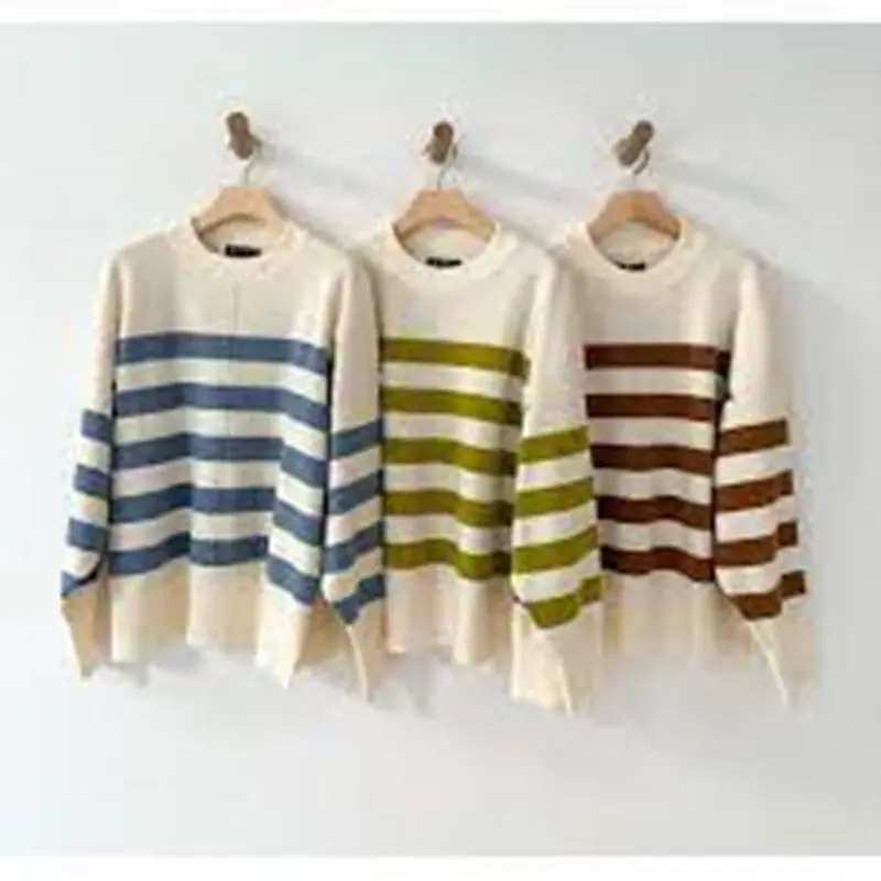 DIana Sweater Rajut Wanita Setrip Premium  Knitwear Santai Lengan Panjang - Baju Rajut cewek Simple - Atasan Rajut Crop Top - Cardigan Outer  Basic Oversize Hitam Kardigan 2