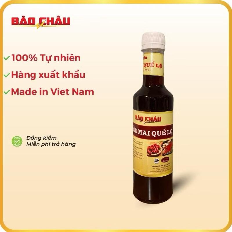 Mai Quế Lộ Bảo Châu chuẩn hàng loại 1 dùng ướp thịt làm bánh gia vị chính trong các món Hoa chai350ml