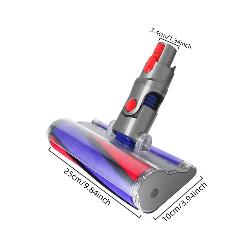 Vacuum Cleaner Brush Head, Replaceable Accessories Spare Parts for Dyson V7 V8 V10 V11 V15, Handheld Vacuum Cleaner Motorized Floor Brush Head 2