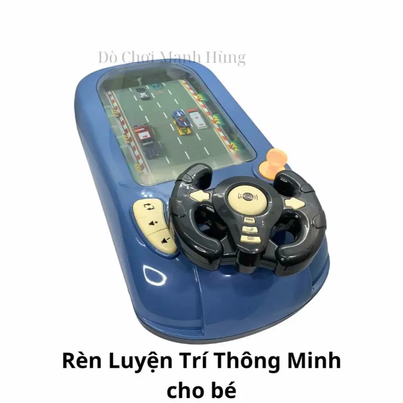 Đường đua ô tô có màn hình chuyển động chạy Pin có nhiều nút bấm và các bài nhạc sôi động như một chiếc ô tô thật, chất liệu nhựa cao cấp giúp bé tránh xa điện thoại Xe Đua 2