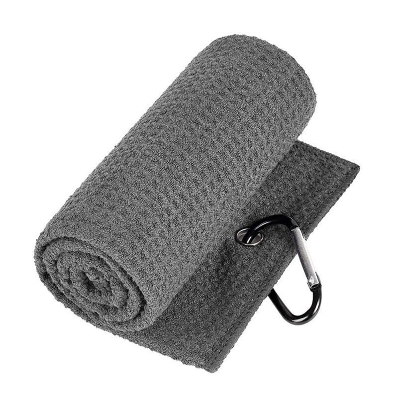 Product Introduction of Golf Towel Waffle Pattern With Hook Cleaning Towels Microfiber Soft Enduring Quick-Dry Cleans Clubs Balls Hands 13