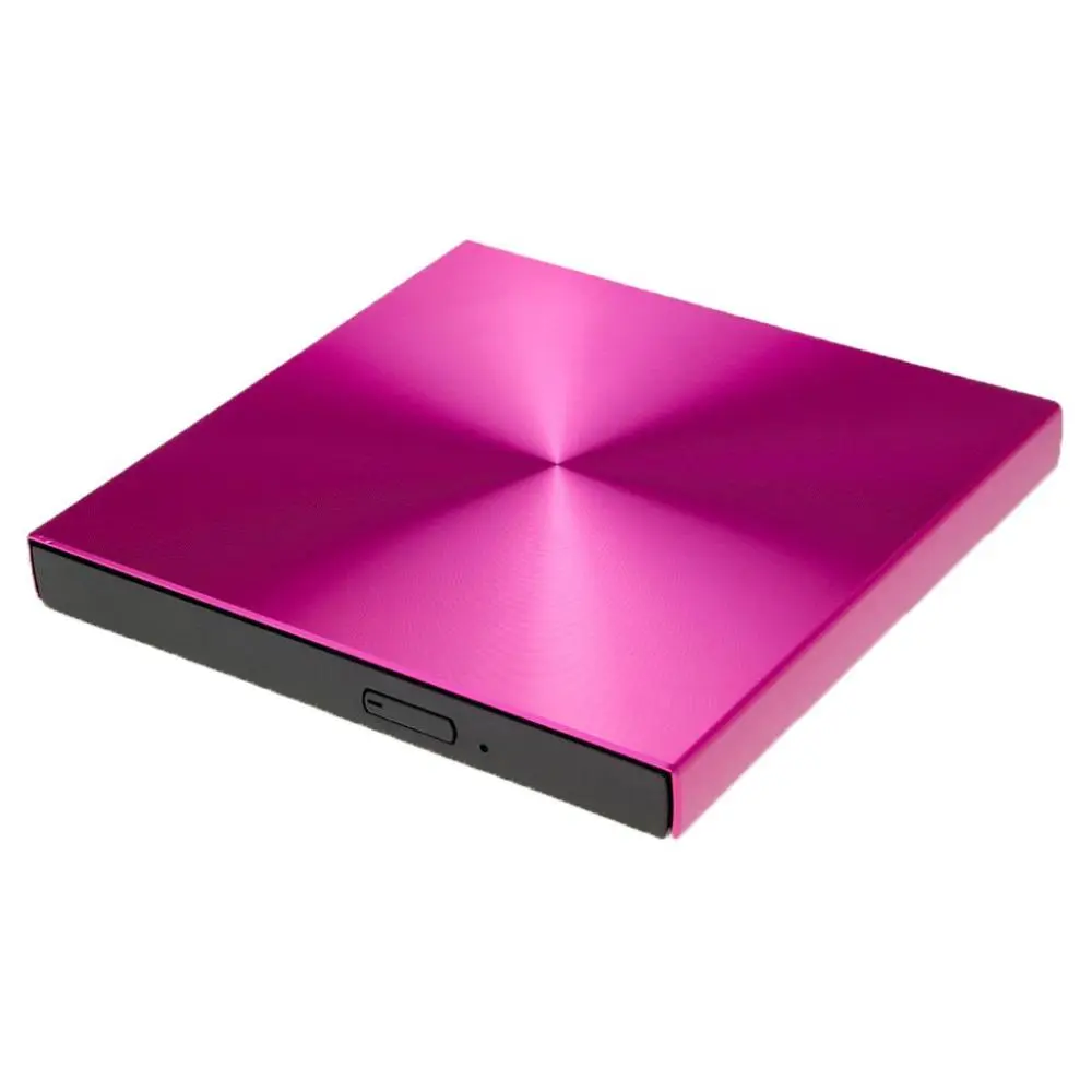 ไดรฟ์ซีดีภายนอก, USB 3.0, แบบพกพา, เข้ากันได้กับแล็ปท็อปและเดสก์ท็อปพีซี, เขียนและเขียนทับดีวีดี +/-RW และ DVD/CD ROM, เหมาะสำหรับ Windows