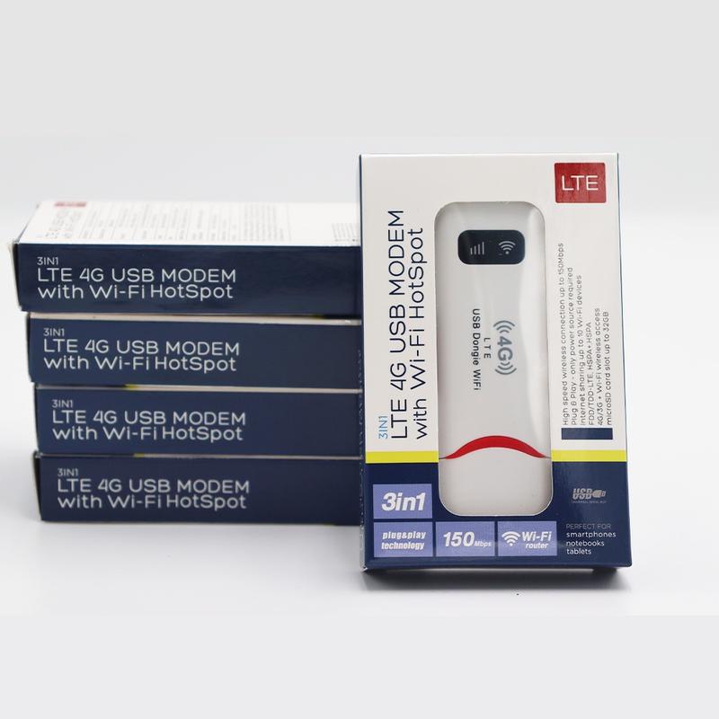 USB 4G LTE phát Wifi từ sim 3G/4G dùng được đa mạng - Bộ phát wifi di động Mobile