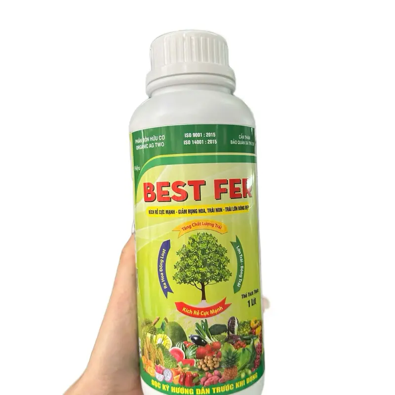 Best Fer phân bón hữu cơ OGANIC cung cấp đầy đủ dinh dưỡng ở dạng dễ tiêu cho cây trồng, bổ sung nhiều nguyên tố vi lượng thiết yếu giúp cây sinh trưởng khỏe, năng suất cao… 4