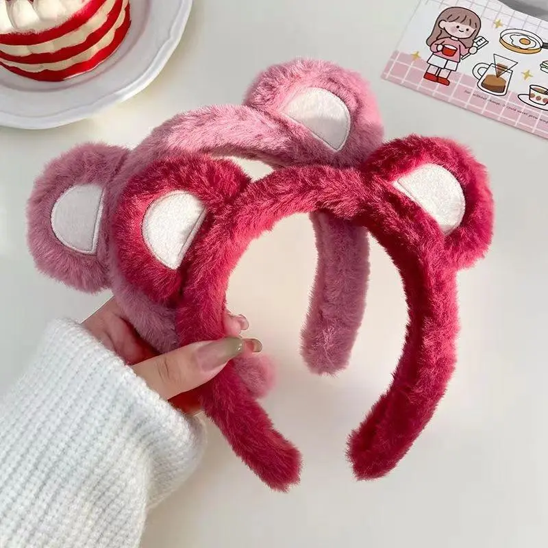 YBL-COD Bando Lucu Karakter Telinga Beruang Bondu Cosplay Motif Bear Ears Bandanan Imut Style Wanita Anak Dan Dewasa Fashion Aksesoris Rambut Wanita Headband Empuk Hair Band Gaya Korean (BELI LOKAL) 8
