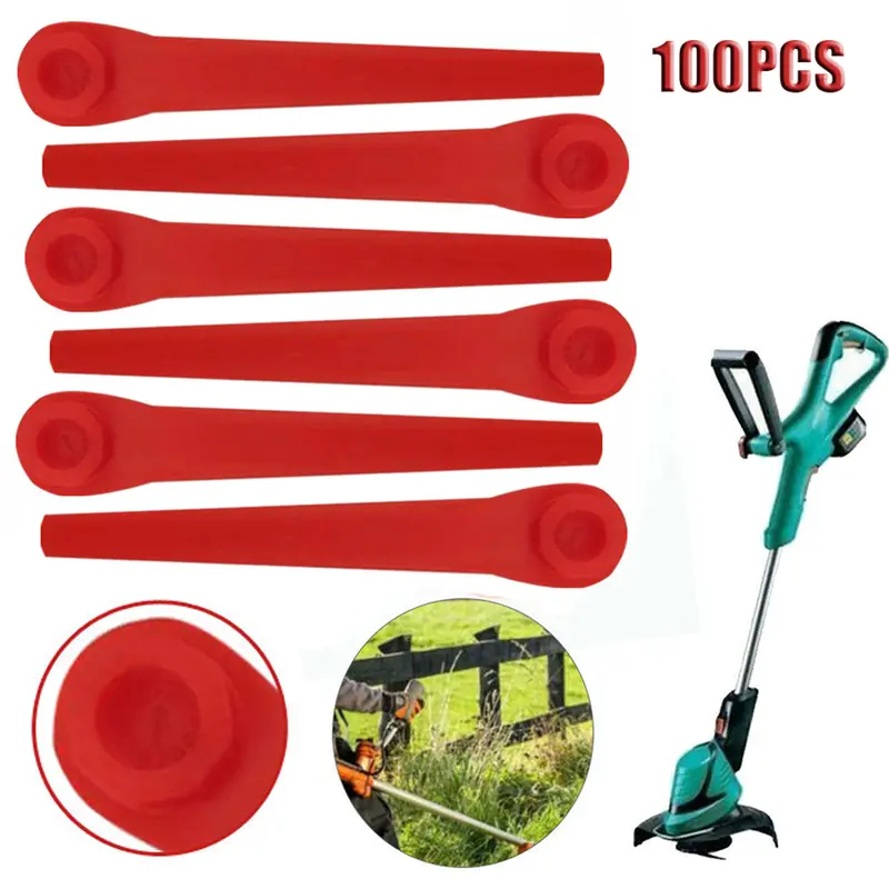 100 Pieces/Set Lawn Mower for Grass Trimmer Garden Tool Accessories ...