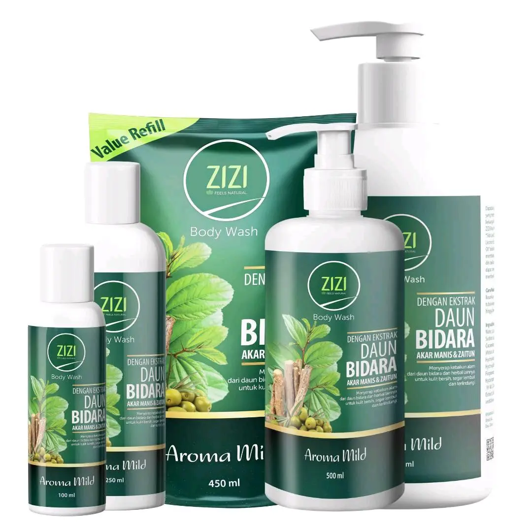 Sabun Mandi Body Wash Mild Daun Bidara 450 ml