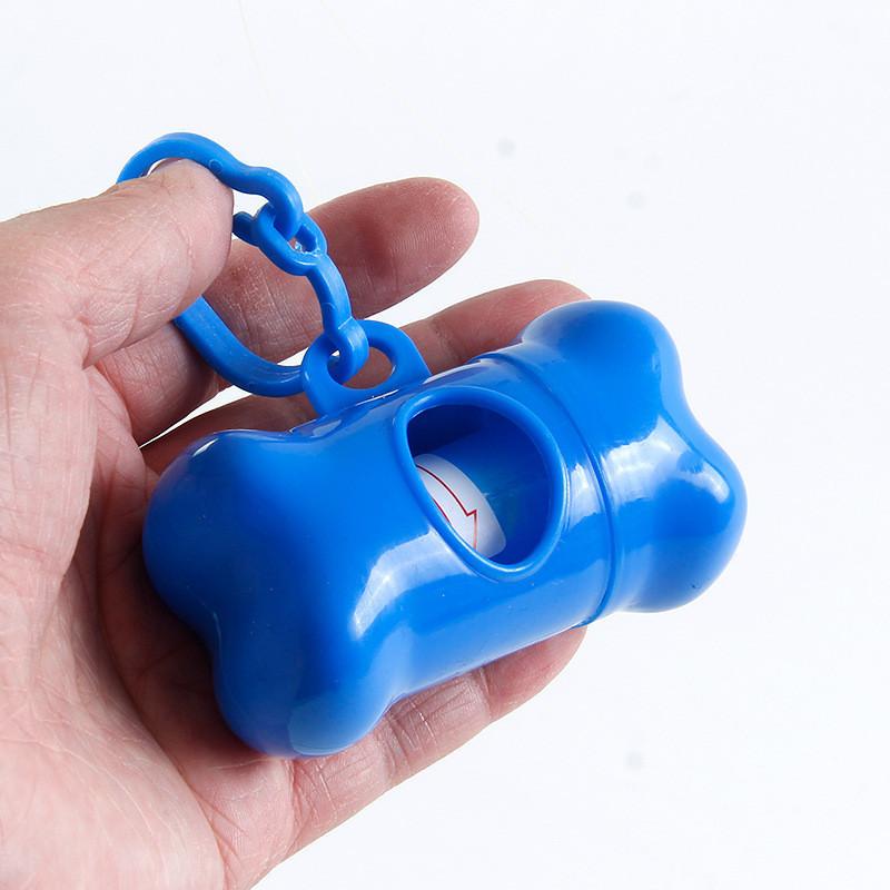 New Pet Waste Bag Dispenser for Dog Waste Bag Holder Plastic Garbage Bag Dispenser Carrier Case Dog Pet 1 Roll Waste Poop Bags 5