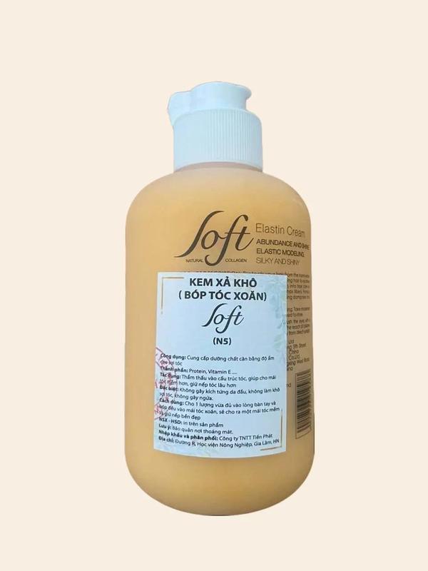 Kem Xả Khô Giữ Nếp Xoăn Tóc SOFT 280ml Women Nữ sap  vuottoc