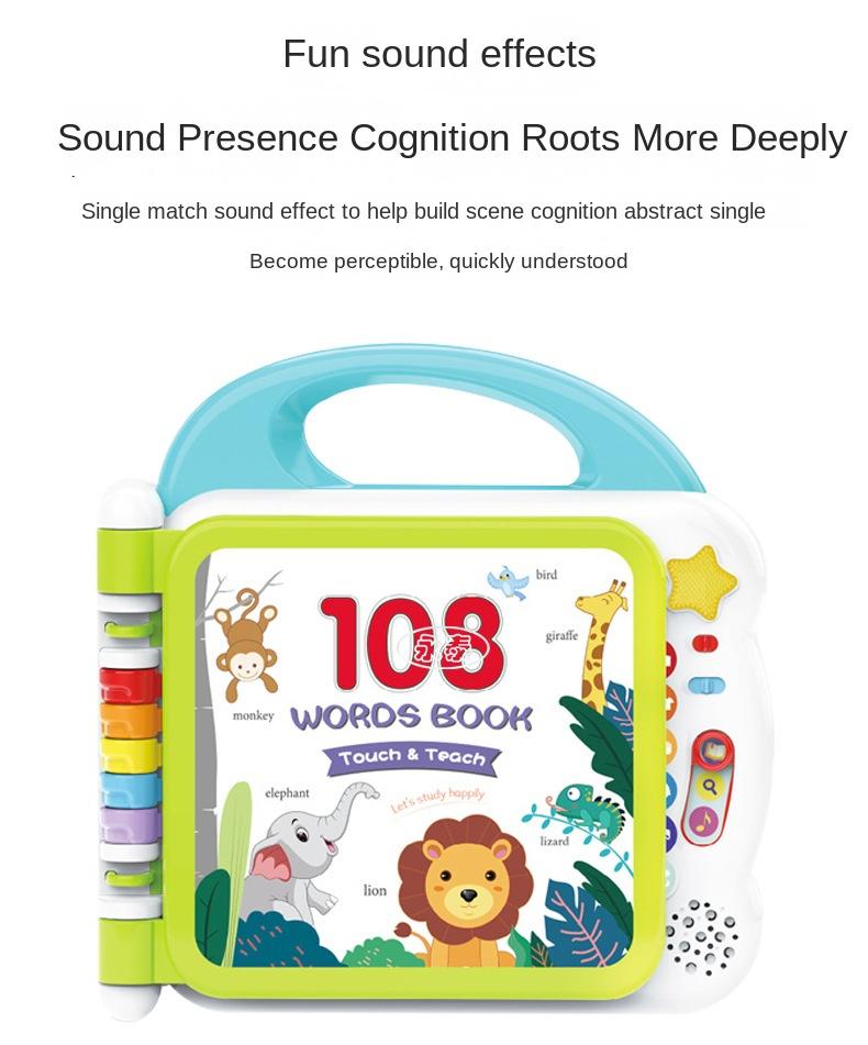 Product Introduction of English Reading Machine Enlightenment Book Baby Toys Early Learning Machine Baby and Infant Toys 5