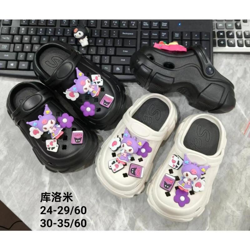 Dép sục dép kẹp KUROMI đế cao 5.5CM siêu nhẹ cho bé gái mã KRM 0