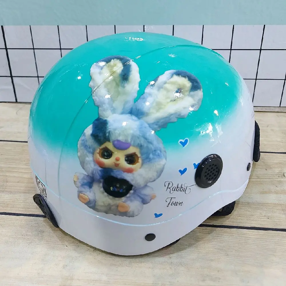 (Size NGƯỜI LỚN) Mũ bảo hiểm nửa đầu họa tiết hoạt hình cute, nhiều màu. ( Người lớn).