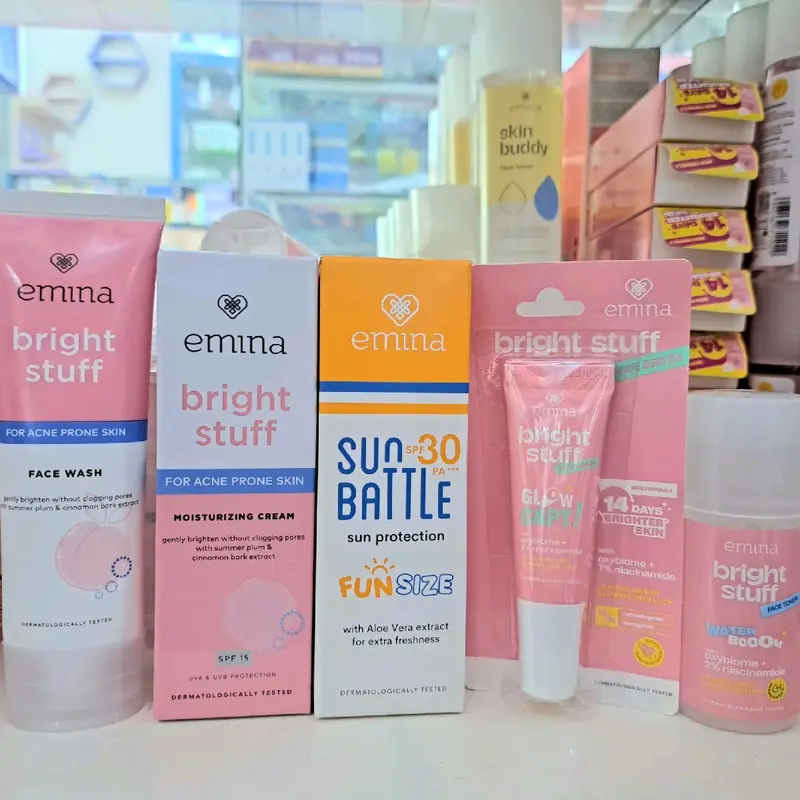 ORIGINAL*Emina Bright Stuff Acne White Package 2