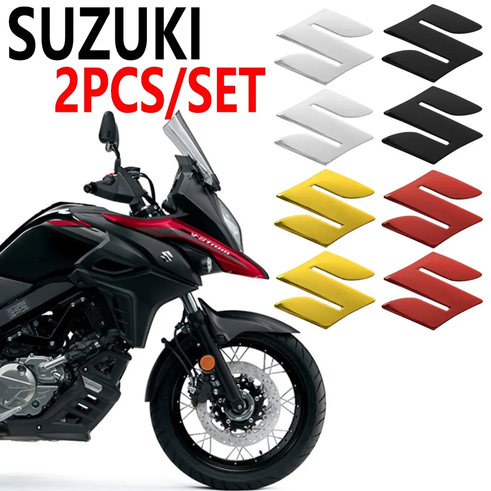 Suzuki motorcycle modified Suzuki fuel tank label sticker 3D three-dimensional soft glue waterproof locomotive modified decorative sticker