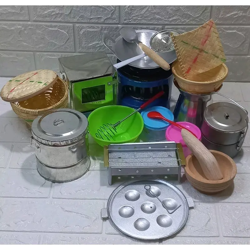 Set Mainan Masak Masakan Mini Anak paket Leguler oven Toys 2