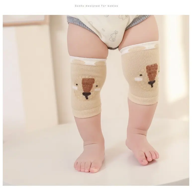 Pelindung Lutut Bayi Karakter / Baby Knee Pad Protector Anti Slip Kaos Kaki Catalog NMBB FW 4