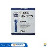 Gambar ONEMED BLOOD LANCET 28G BOX 100 PCS dari Apotek BTU Bogor Barat by GoApotik Kota Bogor 2 Tokopedia