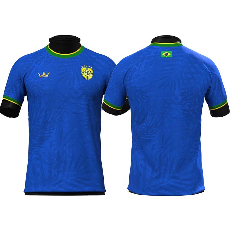 Product Introduction of 2025 Hot Selling Brazil Limited Edition Mens Football Shirt Youth Kids Training Soccer Short Sleeve Uniform Breathable Jersey 2