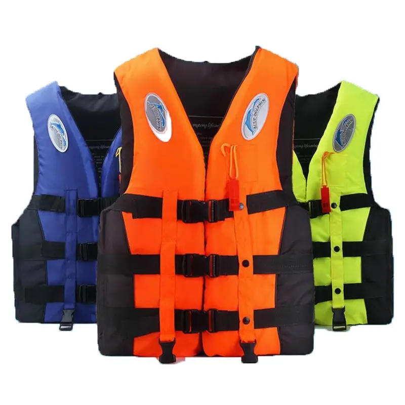 Life Jackets High Quality Thickened Premium Neoprene Safety Life Jacket For Adults And Children Life Vest Belt Style High Buoyancy