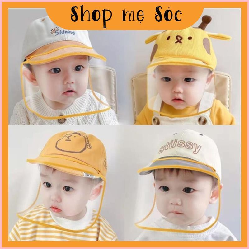 FAHIBSHOP Mũ kính chắn giọt bắn cho bé Melicaco chính hãng 0