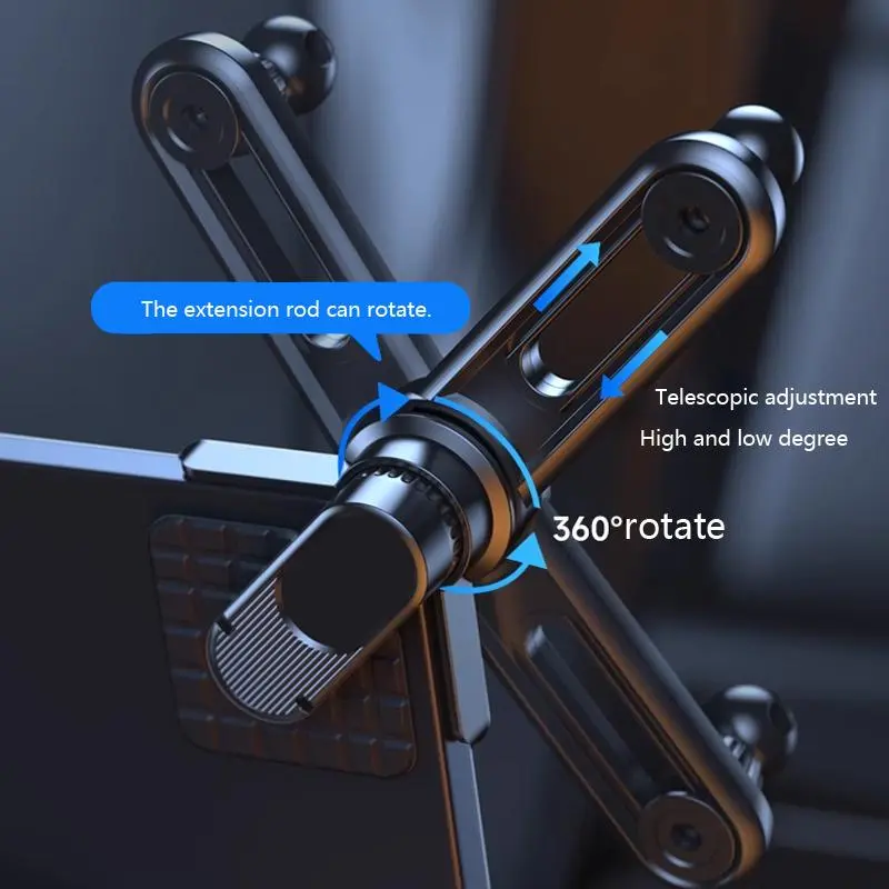 Car Phone Holder, Gravity Car Phone Holder, Central Control Navigation Screen Display Clip, Suitable for Car Screen Notebook Computer, Compatible with Most iPhone, Android & Smart Phones 4