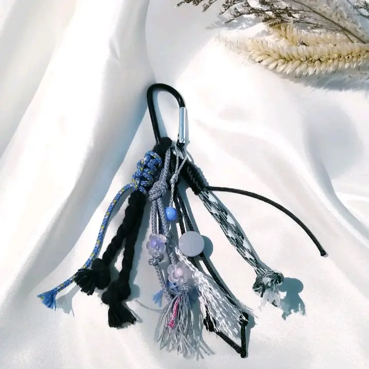 Bag Charm Keychain Carabiner Gantungan Tas Lucu Estetik 1