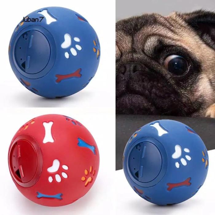 Maninan Gigi Bola Karet Lembut Mainan Kucing Anjing Murah TEETH Cleaning Ball 6