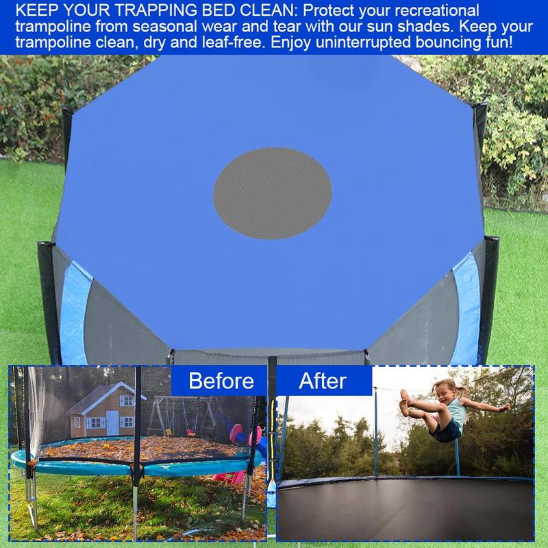 Product Introduction of Children's Outdoor Trampoline Sunshade T8B9 35