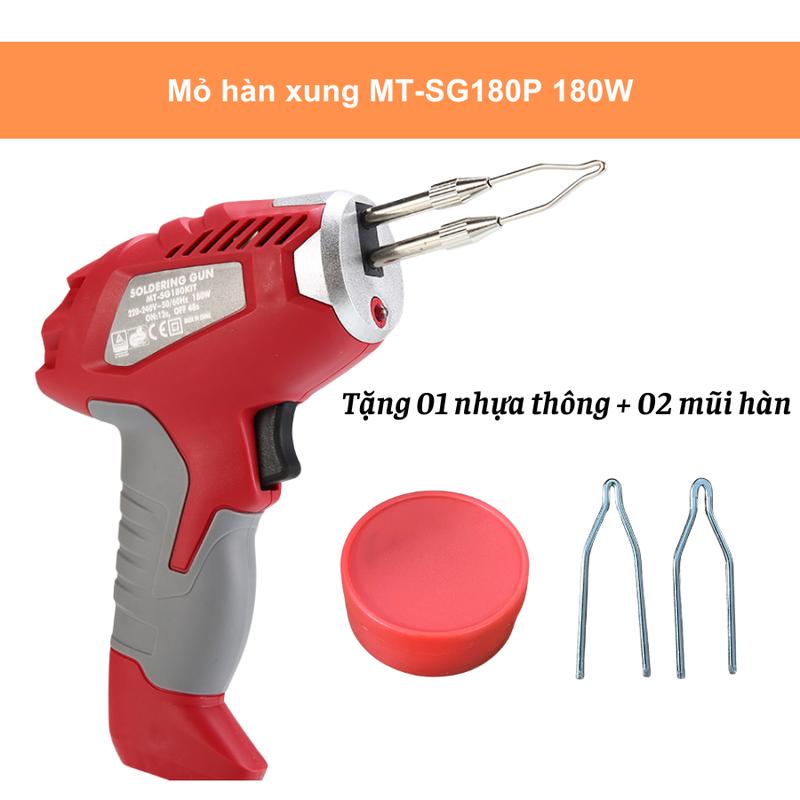 Mỏ hàn thiếc, mỏ hàn xung MACE  MT-SG180P 220V 180W hàn mạch linh kiện điện tử
