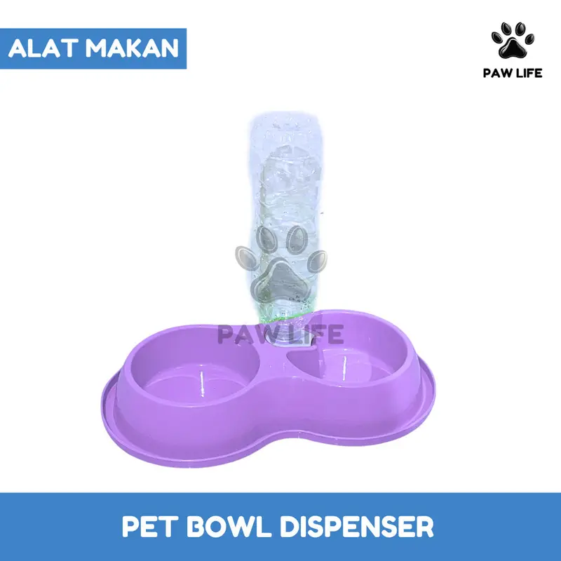 PL Pet Food Dispenser Tempat Makan Minum Otomatis Kucing Anjing 6