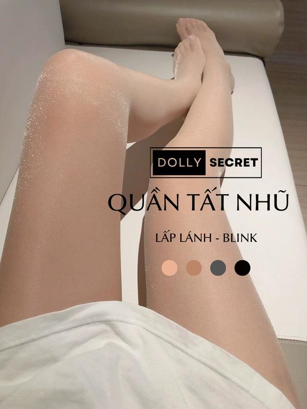 [T11] Quần tất nhũ lấp lánh Blink DOLLY SECRET siêu dai lấp lánh T11( freesize dưới 1m57) Nữ Women