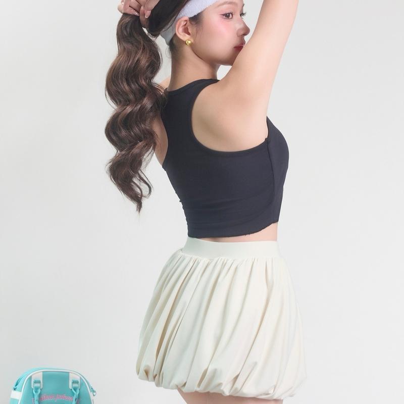 ￼Mer Bleue Sportswear Club | Set đầm thể thao Poise Downtown Dress màu Black - Ivory 3