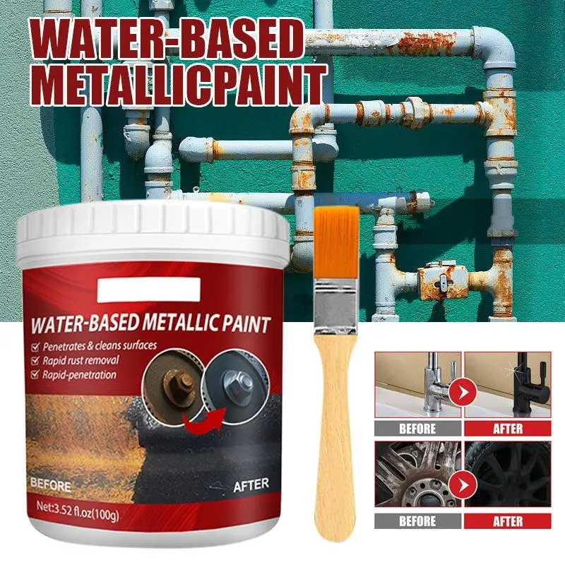 ANTI RUST PRIMER Cat Anti Karat Jaysuing Rust Remover 100g Cairan Pelumas Anti Karat Penghilang Karat Pembersih Karat Besi DLL 6