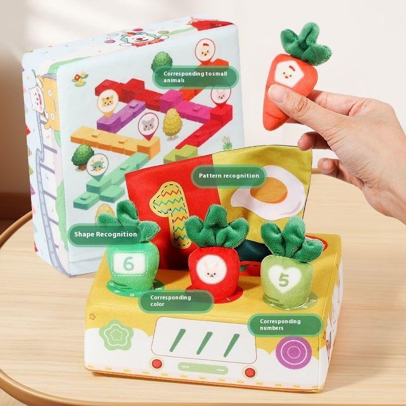 Baby Paper Extraction Toys Newborn Child 0 1 Year Old 6 One Month ...