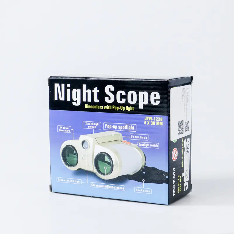 AK Teropong Binoculars with Senter Pop-Up Light 4 x 30mm 6