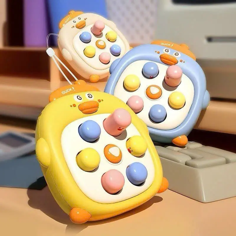 Whack-a-mole mini cầm tay, thích hợp cho trò chơi tương tác giữa bố mẹ và bé, đồ chơi giáo dục - Toys